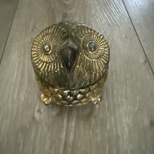 Vintage Linden Japan Owl Shaped Music Box - Plays Love Story